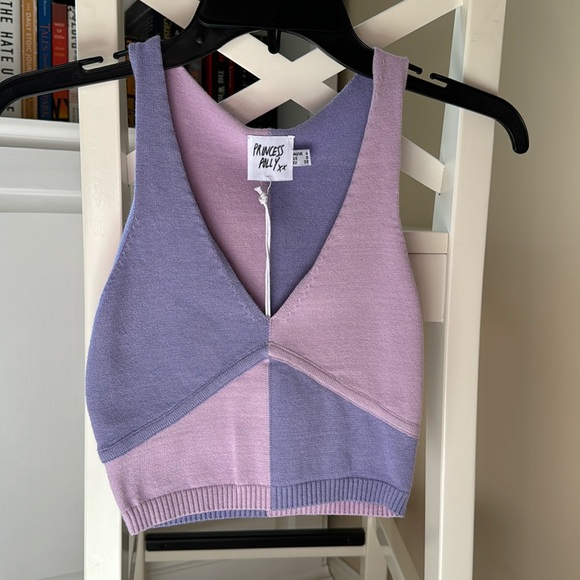 NWT Princess Polly Faiyaz Top in Purple/Lilac - Picture 11 of 13